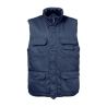 Gilet Rangers Cityguard bleu Doublure polaire et ouate 100 % polyester pour apporter de la chaleur