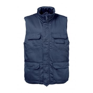 Gilet Rangers Cityguard bleu Doublure polaire et ouate 100 % polyester pour apporter de la chaleur