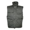 Gilet Rangers Cityguard vert Adapté à la chasse, pêche, randonnée, airsoft et aux activités extérieures.