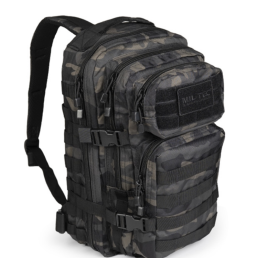 Sac à dos militaire d'assault dark camo