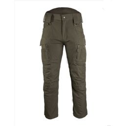 Pantalon Softshell ASSAULT vert vue de face
