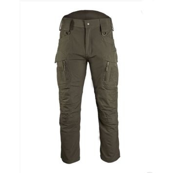 Pantalon Softshell ASSAULT vert vue de face