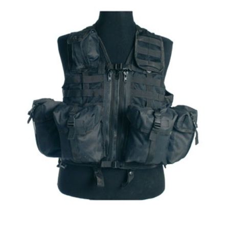 Gilet tactique TACTICAL modulable 8 poches