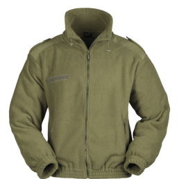 Blouson militaire polaire Mil-Tec vert