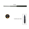 Matraque télescopique 53 cm Manche mousse anti-transpiration