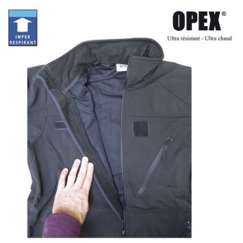 Blouson Softshell noir meilleur prix