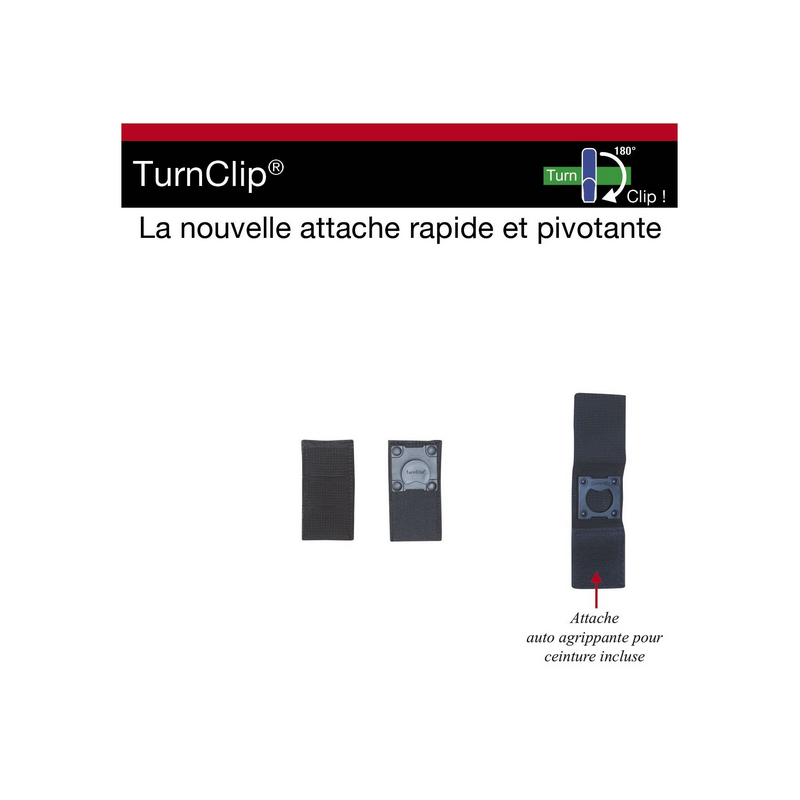 Turnclip passants MOLLE