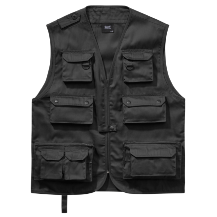 Gilet de chasse Brandit noir