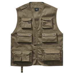 Gilet de chasse Brandit vert olive