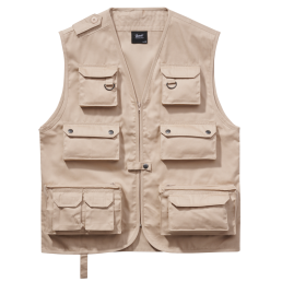 Gilet de pêche Brandit sable