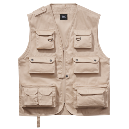 Gilet de chasse Brandit noir