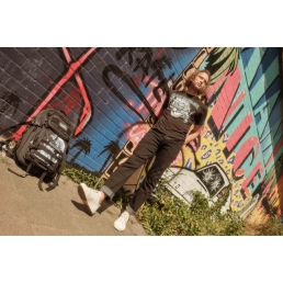 t-shirt IRON MAIDEN brandit porté