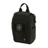 Poche IFAK MOLLE Premium BRANDIT noir patch gris