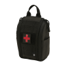 Poche IFAK MOLLE Premium BRANDIT noir patch rouge