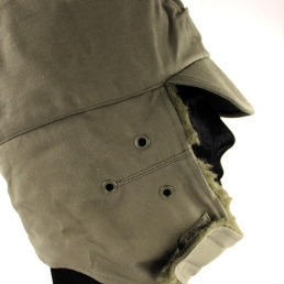 Casquette militaire fourrée