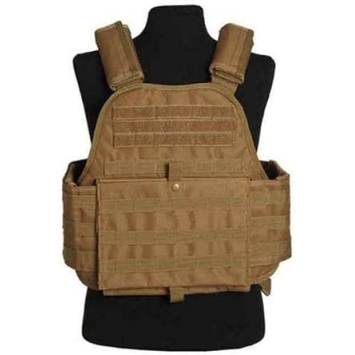 Gilet tactique CARRIER Plate coyote