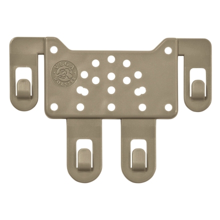 Plateforme modulaire compacte VEGA 8k29 pour système MOLLE - Noir