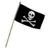 Drapeau PIRATE avec hampe 45 cm x 30 cm