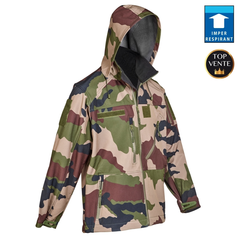 Blouson Softshell camouflage ce
