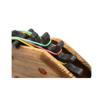 Pistolet à élastiques en bois pas cher