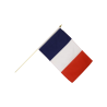 Drapeau FRANCE avec hampe 45x30 cm