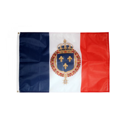 Drapeau France Blason royal 150 cm x 90 cm