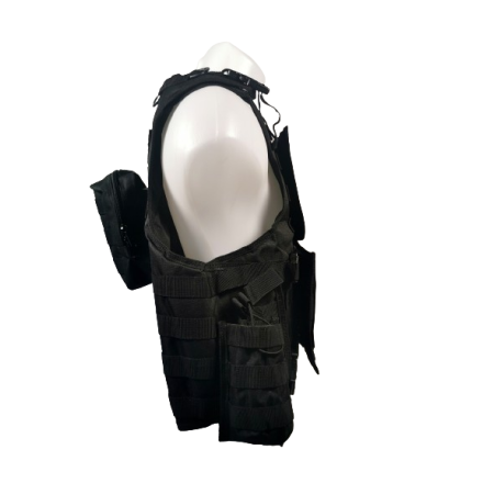 Gilet Tactique Military Airsoft/Paintball - 3 Porte-Chargeurs, Réglable, Multicam - Pour Chasse, Entraînement