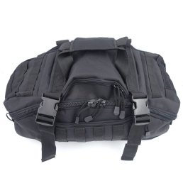 sac à dos militaire 3 en 1 60cm 45L  noir meilleur prix