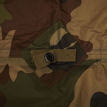 Bâche de terrain 3 x 4 m Ultra-light Ripstop Camouflage CE oeillet