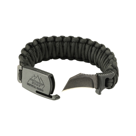 Bracelet paracorde avec couteau Para-claw OUTDOOR EDGE camo