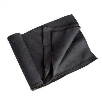 Serviette microfibre EXPEDITION noire