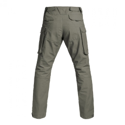 pantalon Fighter vert, vue de dos, poches cargo latérales, serrage bas de jambe