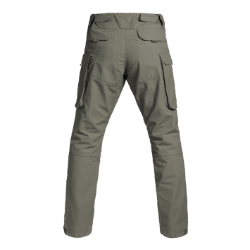 pantalon Fighter vert, vue de dos, poches cargo latérales, serrage bas de jambe