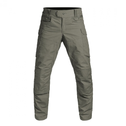 pantalon tactique Fighter vert, vue de face, passants ceinture renforcés, coupe ergonomique