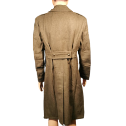 Manteau capote en laine