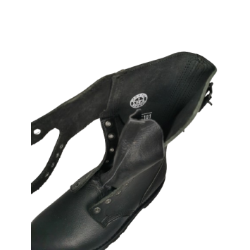 Rangers militaire réglementaire BM65 Armée française cuir grainé interieur noir