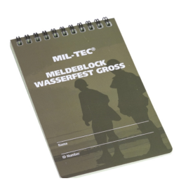 Carnet étanche 10x15cm Mil-Tec