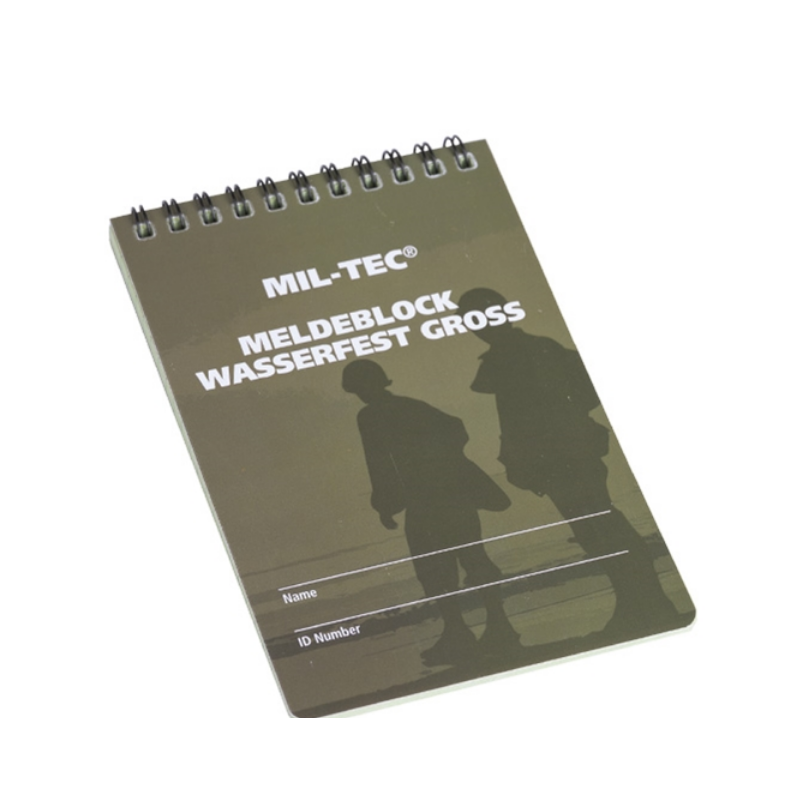 Carnet étanche 10x15cm Mil-Tec