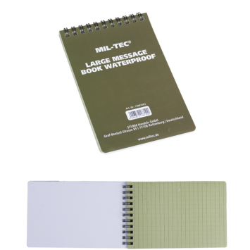 Carnet étanche 10x15cm Mil-Tec