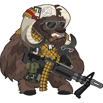 Écusson VIETNAM 3D PVC Task Force 2215 Ox 4