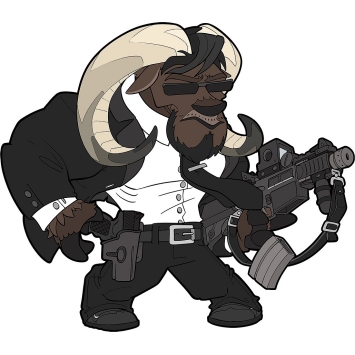 Écusson JOHN WICK 3D PVC Task Force 2215 Ox 6