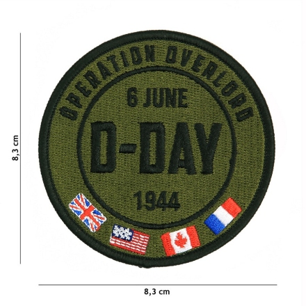 Patch D-DAY brodé