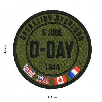 Patch D-DAY brodé
