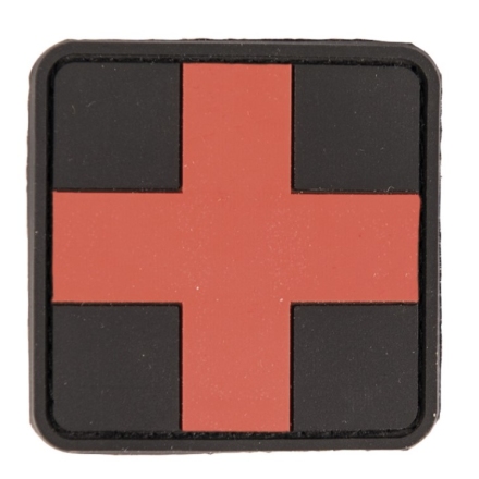 Écusson 3D Médical PVC Velcro Coyote