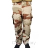 pantalon de combat t4s2 sable désert, vue de face, ripstop léger zone chaude