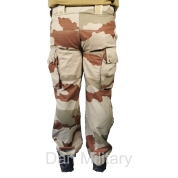 pantalon treillis t4s2 sable, vue de dos, renfort siège et passants larges