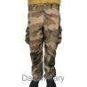 pantalon de combat t4s2 camouflage ce zone tempérée, vue de face, poches cargo.