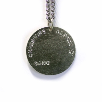 Plaque d'identité Chasseurs...