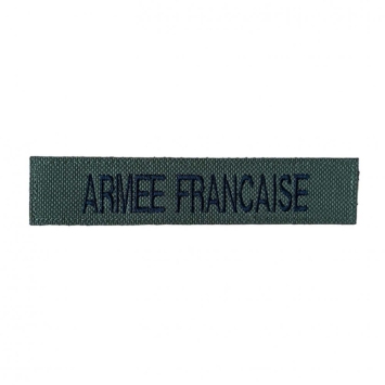 Bande patronymique Armée Française