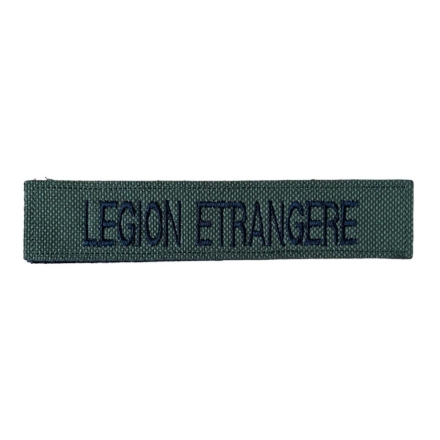 Bande patronymique Légion Étrangère Velcro